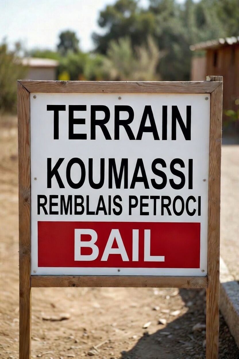 Terrain - Bail 22 ans - Koumassi Remblais Petroci