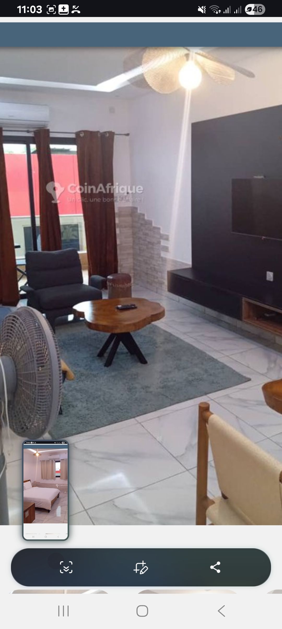 LOCATION APPARTEMENT MEUBLÉ 02 PIÈCES