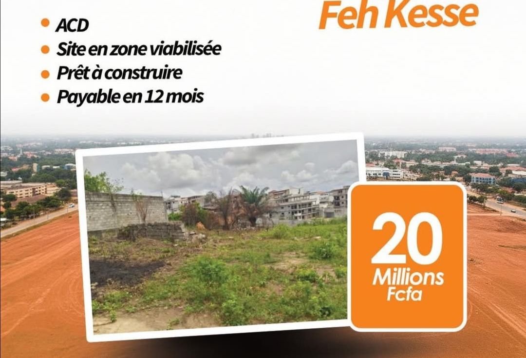 Terrain en vente