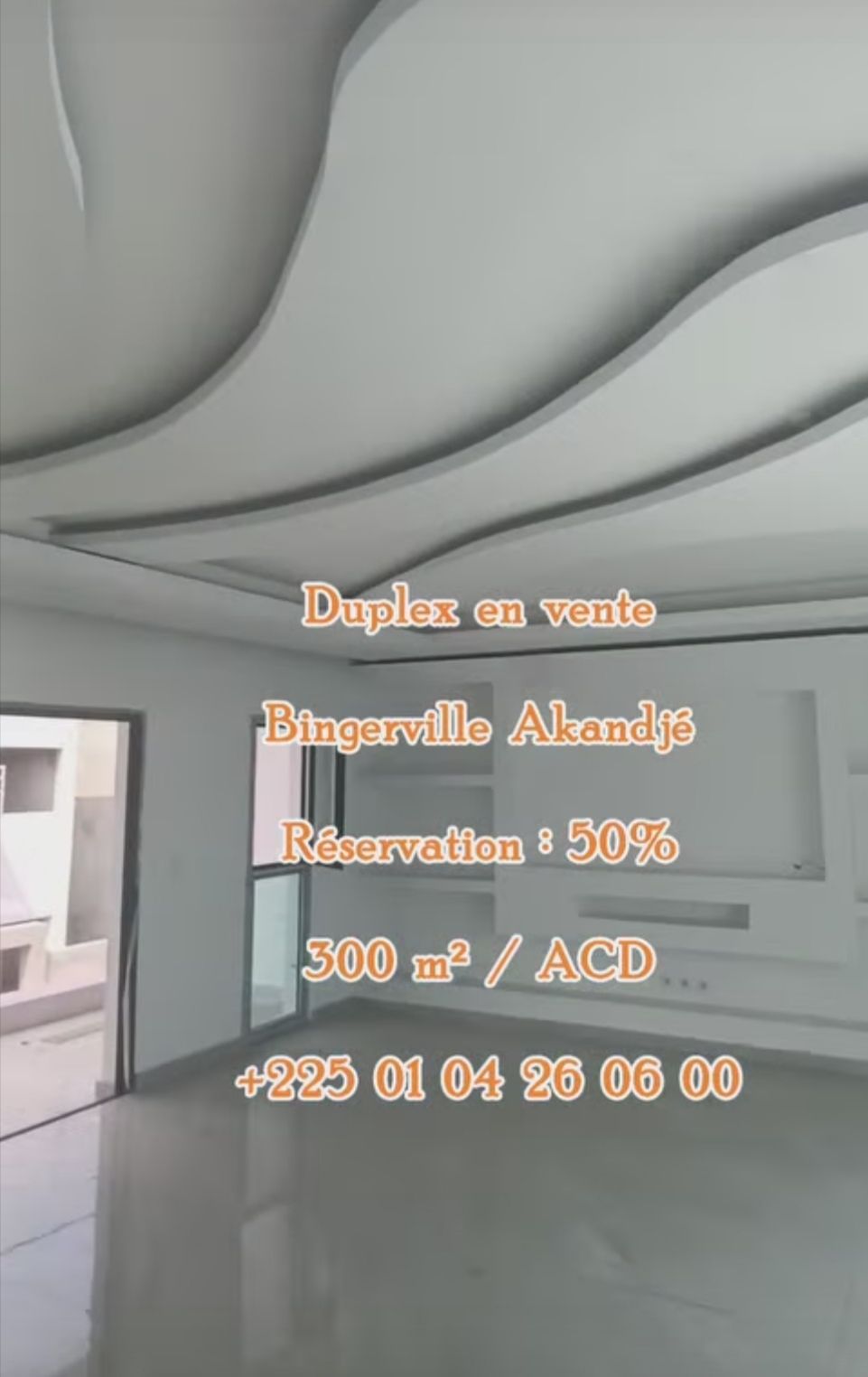 Villa duplex en vente