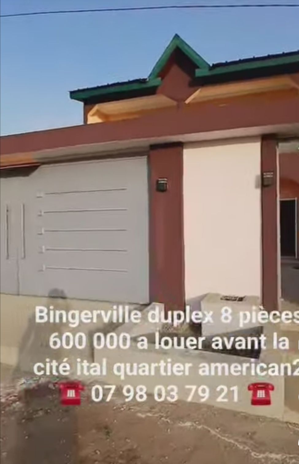 Villa duplex en location