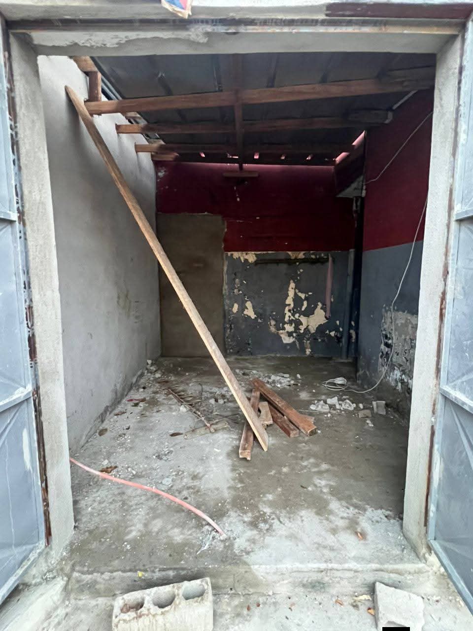 Magasin en finition