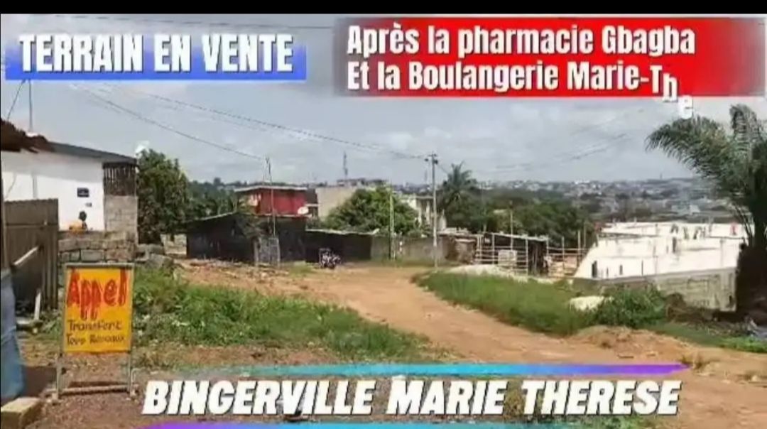Terrain en vente